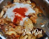 A picture of step 3 of Chicken Achari Roast.