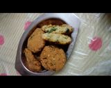 A picture of step 7 of Chana Dal Vada.
