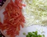 A picture of step 5 of Chicken Tikka shawarma.