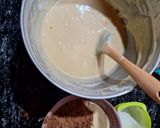 Foto del paso 4 de la receta: Bizcochuelo marmolado 🥧🤎💛