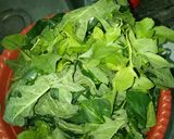Foto langkah ke 1 dari resep Oseng daun pepaya teri petai.