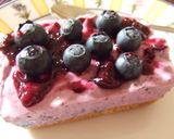 Foto del paso 4 de la receta Tarta de queso con arándanos azules frescos