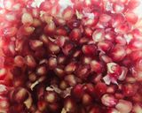 A picture of step 1 of Healthy pomegranate and beetroot juice.