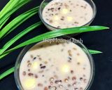Hình bước làm 4 của món Chè Đậu Đỏ Khoai Lang Viên Nấu Nước Cốt Dừa