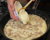 Krémsajtos-húsos spagetti recept fázis 5 fotója