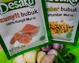 Foto langkah ke 3 dari resep Sate Ati Ampela bumbu kuning.