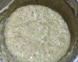 A picture of step 2 of Moong dal handvo and handvo muffins.