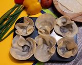 A picture of step 11 of Baked garden wonton cups.
