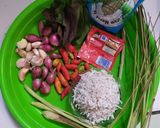 Foto langkah ke 4 dari resep Nasi Liwet Teri Medan Rice Cooker Rasa Juara Khas Sunda.