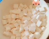 Hình bước làm 1 của món Chè bột lọc dừa