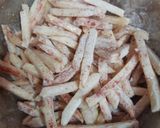 फ्रेंच फ्राई (French fry recipe in Hindi) रेसिपी चरण 3 फोटो