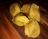 A picture of step 2 of Ajwain ki Poori.