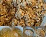 A picture of step 2 of Strawberry Rubard Crumble pie.