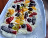 Gambar langkah 3 resipi Yogurt Bark (Frozen Yogurt).