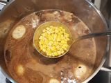 พะโล้ไก่ข้าวโพดหวาน