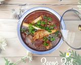 A picture of step 7 of Mutton Nalli Nihari.