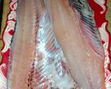 A picture of step 1 of Lahori Fried Fish.