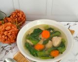 Foto langkah ke 5 dari resep Sayur Bening Pokcoy Wortel dan Bakso.