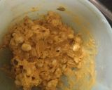 A picture of step 2 of Crispy masala peanuts.