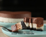 A picture of step 1 of Oreo Chocolate Mousse Cake [No-Bake].