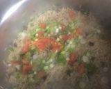 A picture of step 3 of Kalay chanay ka pulao.