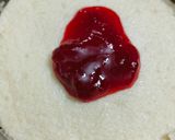 A picture of step 8 of Strawberry Cheese cake.