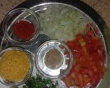 मसाला पापड (masala papad recipe in marathi) रेसिपी स्टेप 1 फोटो 