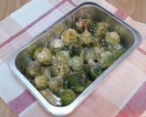 Pas rețetă Varza de Bruxelles gratinată 8 fotografie