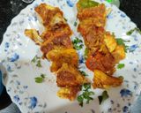 A picture of step 6 of Paneer Tikka.