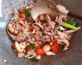 Foto langkah ke 11 dari resep Blackpepper Beef - Sapi Lada Hitam.