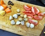 Hình bước làm 1 của món Canh mây