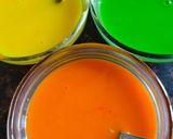 A picture of step 2 of Colourful fruits custard ice cream.
