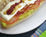 Foto del paso 3 de la receta: Hot dog con pan de leche