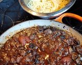A picture of step 5 of Spaghetti audaci con Olive e Maiale.
