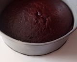 A picture of step 5 of Vegan chocolate cake.