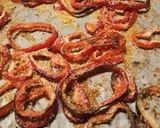 A picture of step 2 of Roasted sweet peppers.