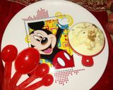 A picture of step 4 of Rasmalai with Egg.