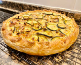 Foto del paso 12 de la receta: Pastel hojaldre “Calabacín y limón”’ Sin gluten (Gluten-free “Zucchini and lemon” puff pastry cake)