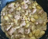 Foto del paso 6 de la receta: Ñoquis con butifarra y champiñones a la trufa