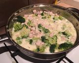 Tejszínes brokkolis csirkemell recept fázis 3 fotója