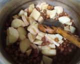 A picture of step 7 of Black chickpea Chaat.