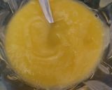 A picture of step 1 of Pumpkin rose bun.