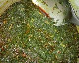 A picture of step 9 of Afang soup.