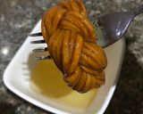 A picture of step 9 of Braided Dublan.
