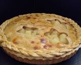 Foto del paso 7 de la receta: Tarta de pera con crema pastelera y harina integral 🍐