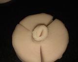 A picture of step 4 of Gulab Pitha (Bengali Sweet).