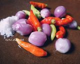 Foto langkah ke 1 dari resep Sambal korek korek.
