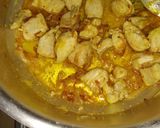 A picture of step 6 of Bonless Aloo murgi salan.