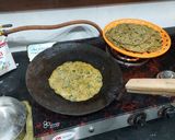 A picture of step 4 of Bajri Roti.