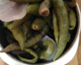 Foto langkah ke 1 dari resep Sambal Teri Cabe Ijo.